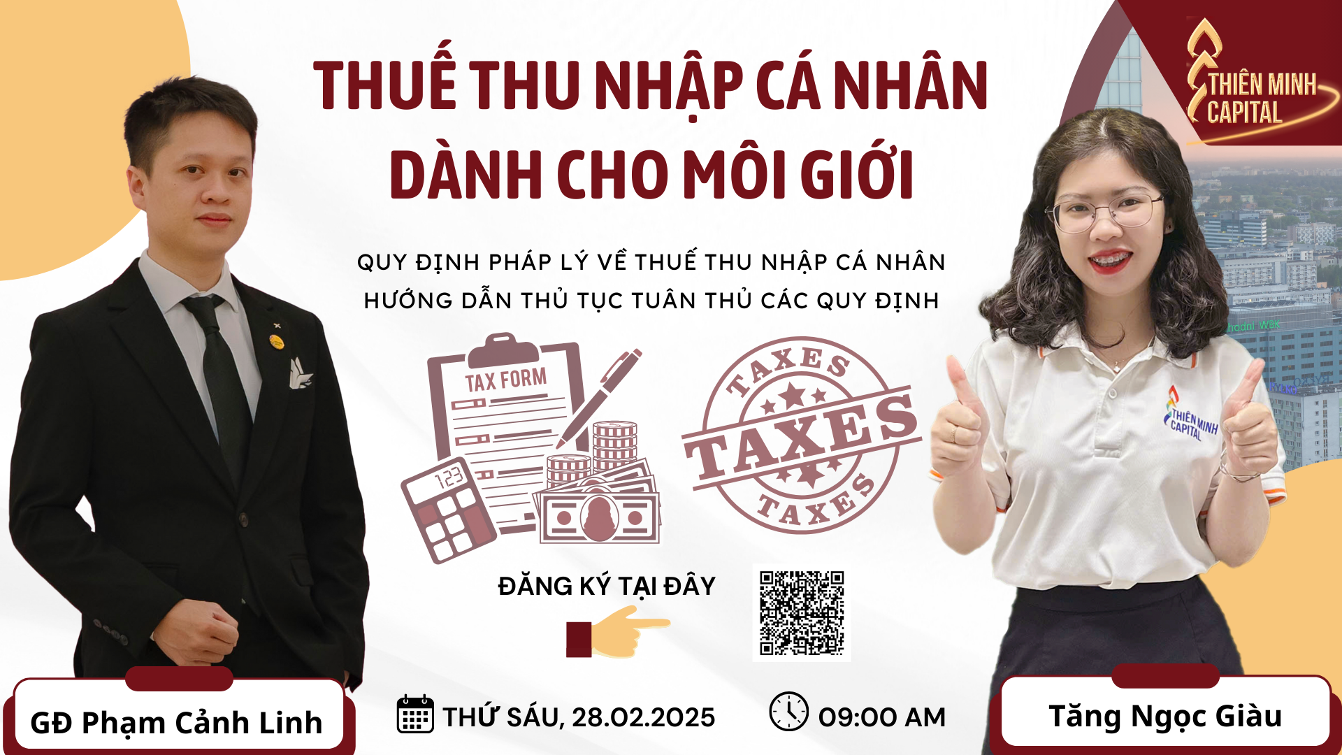 BỔ TRỢ: THUẾ THU NHẬP CÁ NHÂN CHO MÔI GIỚI